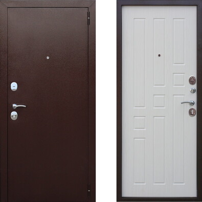 Входная дверь Дверь Цитадель Гарда 8 мм Белый ясень в Луге