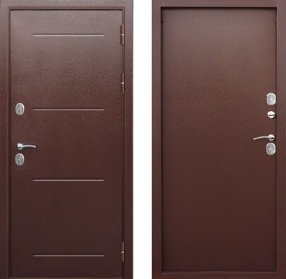 Входная дверь Дверь Цитадель Isoterma 11 см Медный антик (металл-металл) в Луге