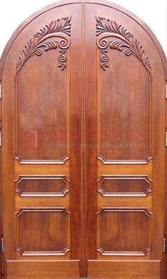 Металлическая арочная дверь ДА-9 в салон красоты в Луге