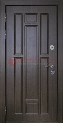 Одностворчатая входная дверь с накладкой МДФ ДМ-131 в Луге