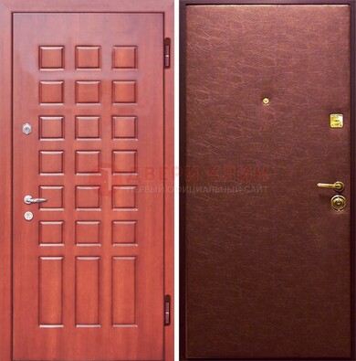 Входная дверь с МДФ и винилискожей ДМ-178 для офиса в Вологде