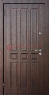 Простая металлическая дверь с МДФ МД-44 в Луге