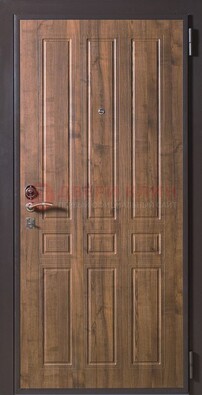 Прочная металлическая дверь с МДФ ДМ-68 в Луге