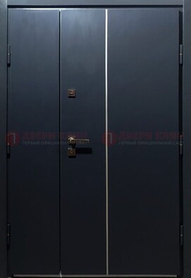 Металлическая дверь с порошковым покрытием и МДФ Капучино ДП-220 в Луге