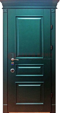Темная филенчатая дверь с виноритом ДВТ-62 в Луге
